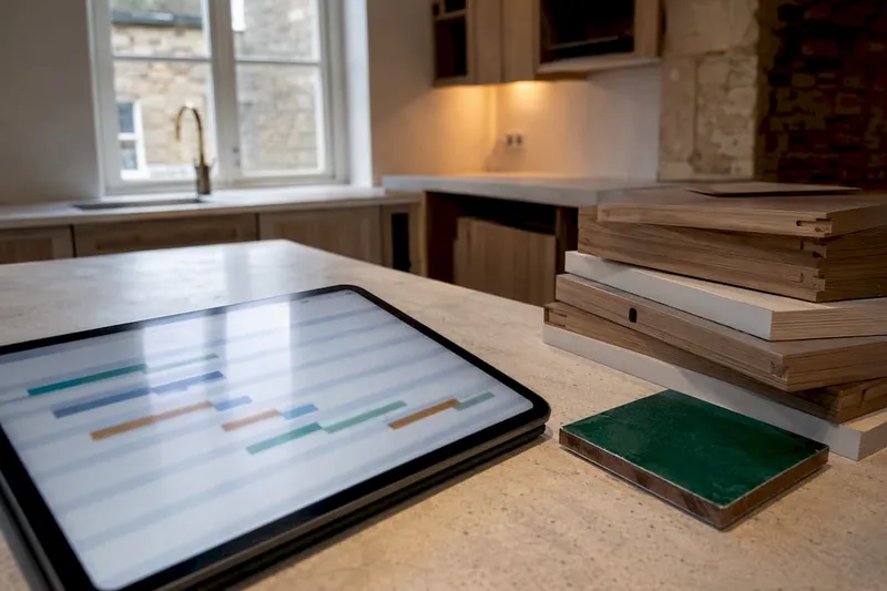 Finish On Time: Renovation Gantt Templates for DIY Owners, Sync Budget