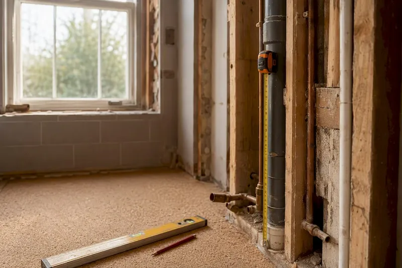 Plumbing rough-in heights: the standard measurements you need